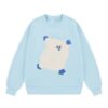 Creative Pillow-Print Sweatshirt — Blue