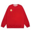 Urban Style Bright Red Sweatshirt