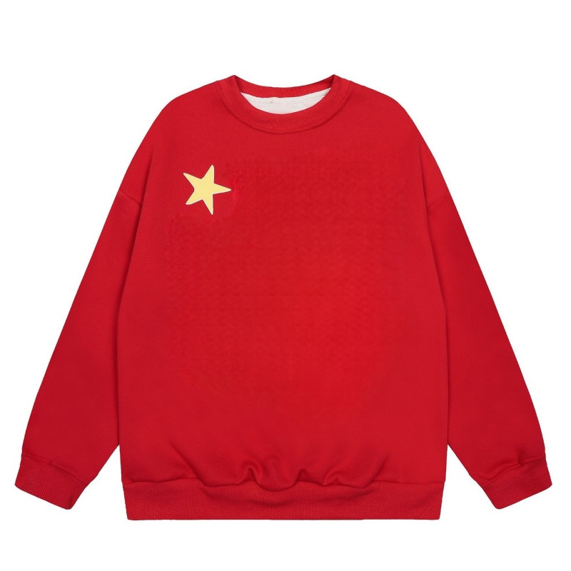Urban Style Bright Red Sweatshirt