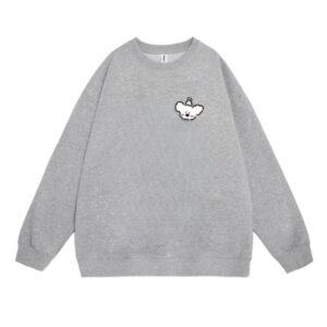 Fashion Velvet Texture Sweatshirt