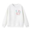 Minimal Cat Drawing Streetwear Sweatshirt