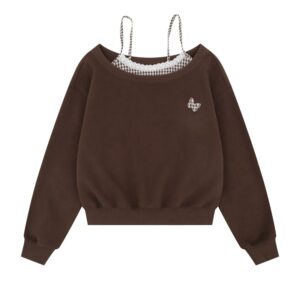 Relaxed Fit Patchwork Sweatshirt
